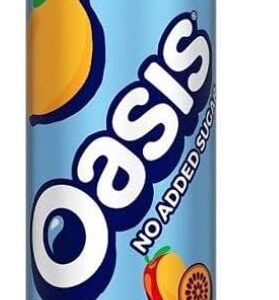 Oasis Exotic Fruits No Added Sugar 330ml - Case of 24