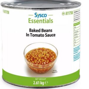 Sysco Essentials Baked Beans in Tomato Sauce 2.61kg