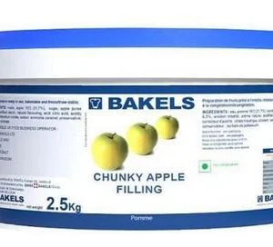 Bakels Chunky Apple Filling 2.5kg Large Catering Pack