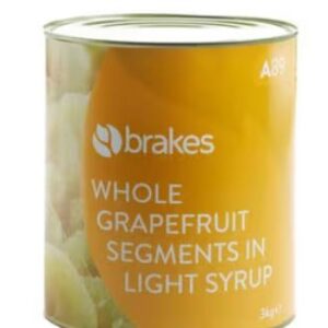 Brakes Whole Grapefruit Segments in Light Syrup 3kg