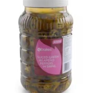 Brakes Sliced Green Jalepeno 3 kg