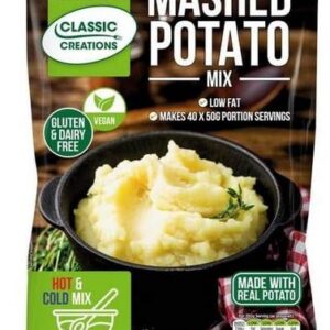 Classic Creations Vegan Mashed Potato Mix, Gluten-Free, Dairy Free, 2kg