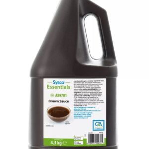 Sysco Essentials Brown Sauce 4.3 kg Catering Pack