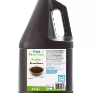 Sysco Essentials Brown Sauce 4.3 kg Catering Pack