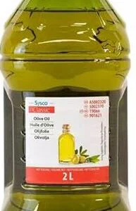 Sysco Essentials Olive Oil 2 Litre Large Catering Pack