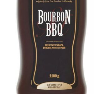 Santa Maria Bourbon BBQ Sauce, 1100g | Dipping Sauce | Great for Cooking with Burgers, Hot Dogs, Cooking | Serve Hot or Cold