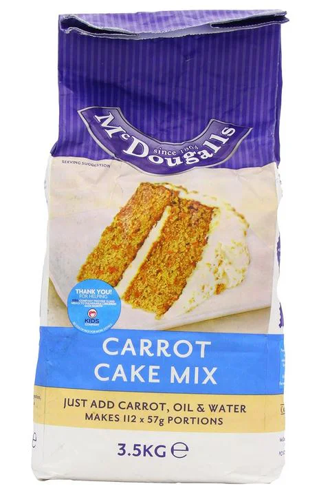 Mcdougalls Carrot Cake Mix 3.5kg