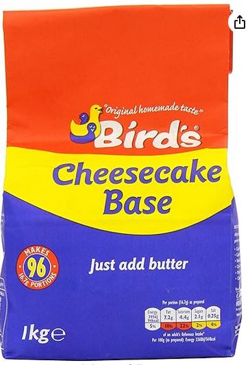 Bird's Cheesecake Crumb Base 96 Portion
