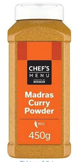 Chef's Menu Madras Curry Powder 450g