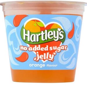 Hartleys No Added Sugar Orange Jelly Pots - 12x115g