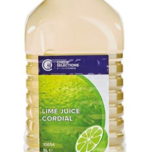 Chefs' Selections Lime Cordial 5 Litre