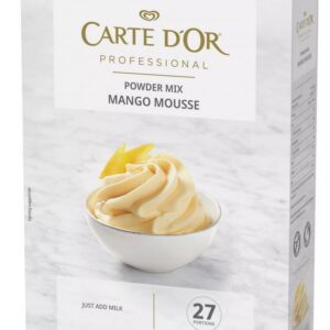 Carte D’Or Mango Mousse Dessert Powder Mix, 570g (Makes 4.1L),