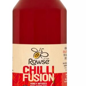 Rowse Chilli Fusion Honey – 680g | Infused with Birds Eye & Guajillo Chillies | Sweet & Spicy Gourmet Honey