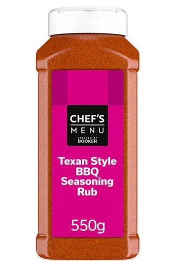 Chef's Menu Texan Style BBQ Seasoning Rub 550g