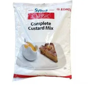 Sysco Classic Complete Custard Mix 3.5kg