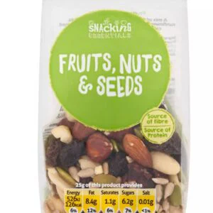 Snacking Essential 12 Fruit/Nut and Seed Mix 100g