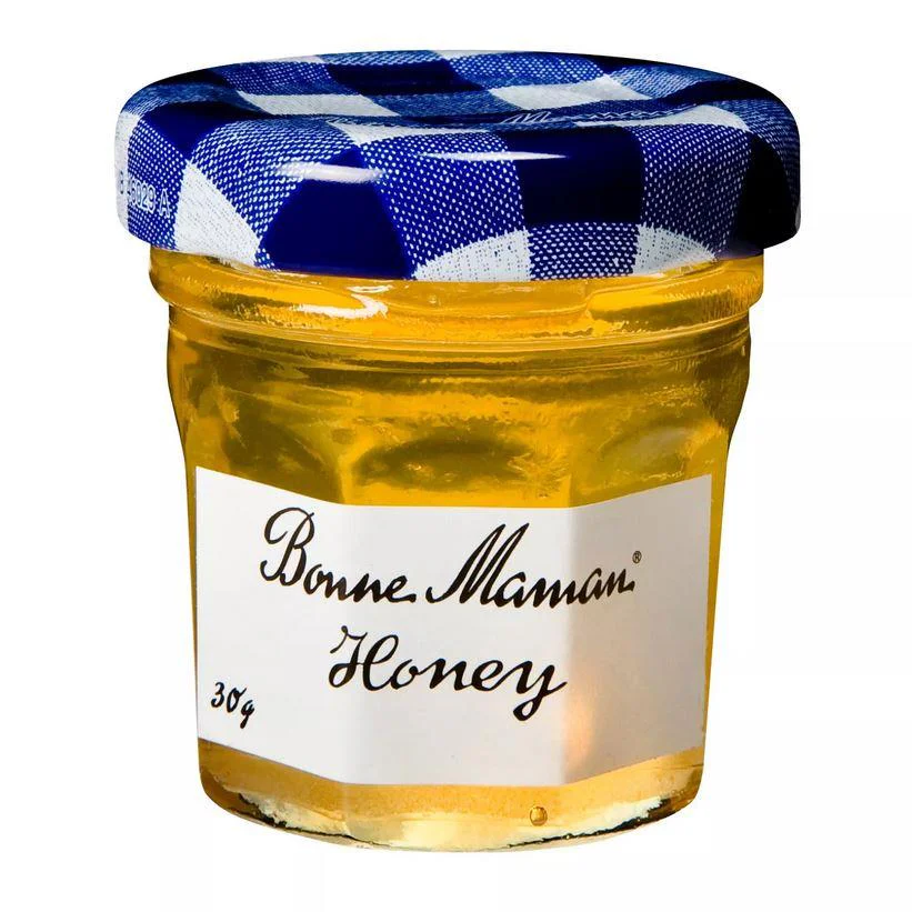 Bonne Maman Honey 30g - Pack of 30 Mini Jars