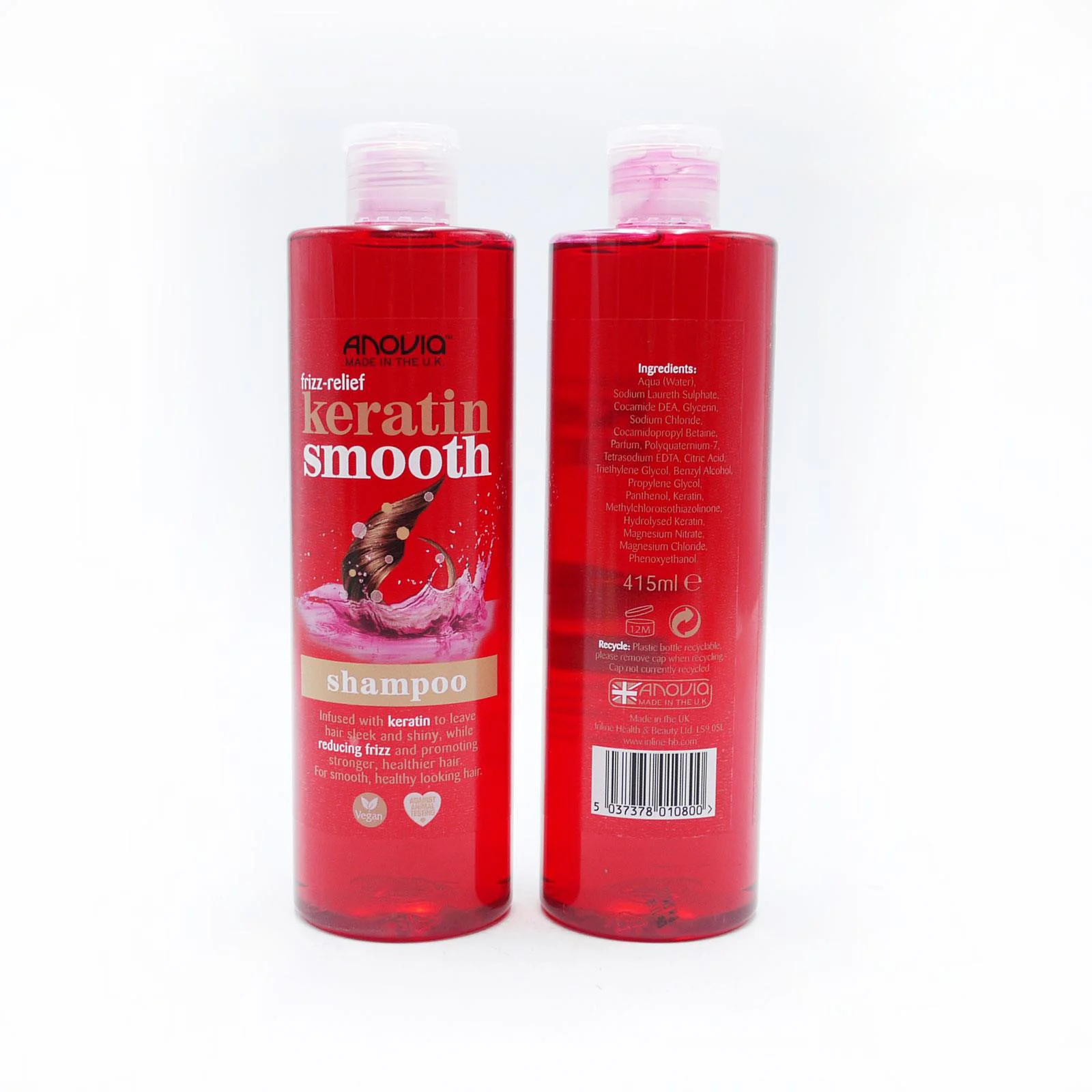 Anovia Frizz Relief Keratin Smooth Shampoo 415ml