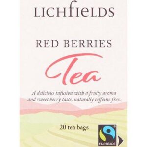 Lichfields Fairtrade Red Berries Envelope Tea Bags - 20s (6)