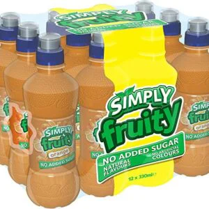 Simply Fruity Orange Drink 330ml - Case of 12