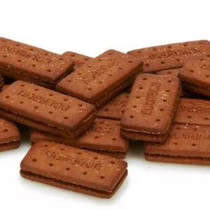 Sysco Classic Bourbon Creams Biscuits 200g - Box of 24