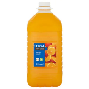 Chef's Larder Orange Squash 5 Litres (Pack of 2)