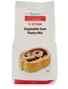 Sysco Classic Vegetable Suet Pastry Mix 3.5kg