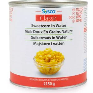 Sysco Classic Sweetcorn in Water 2150g