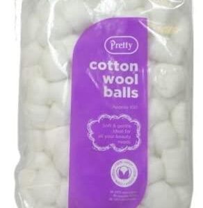 Pretty Cotton Wool Balls Aprox 100
