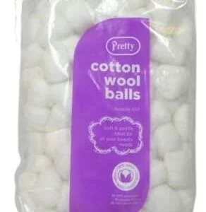 Pretty Cotton Wool Balls Aprox 100