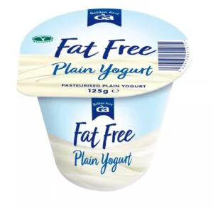 Golden Acre Fat Free Plain Yogurts - 20x125g