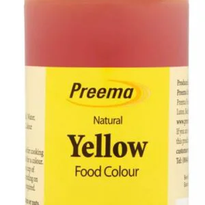 Preema Natural Yellow Food Colour 500ml Bottle