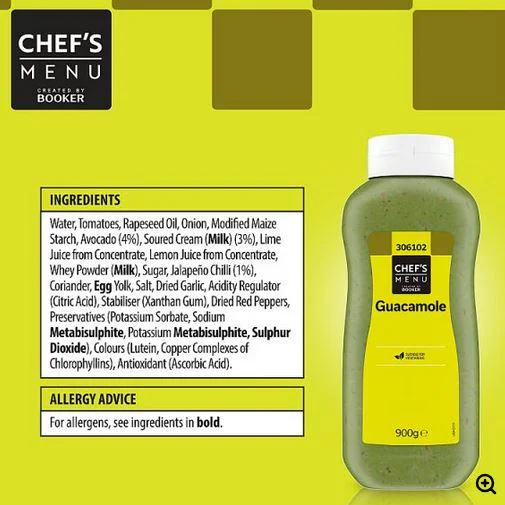 Chef's Menu Guacamole 900g - Image 2