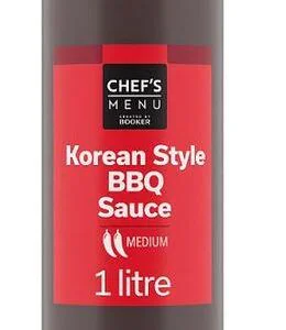 Chef's Menu Korean Style BBQ Sauce 1 litre