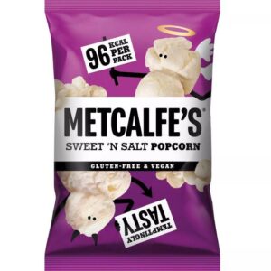 Metcalfe's Sweet N Salt Popcorn 24 x 20g