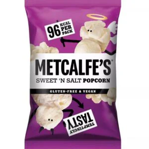 Metcalfe's Sweet N Salt Popcorn 24 x 20g
