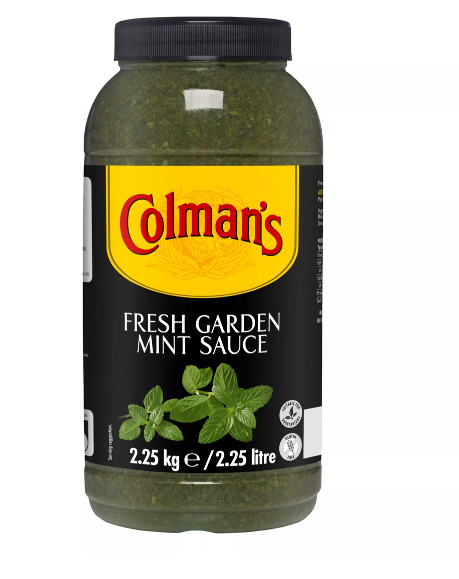 Colman's Fresh Garden Mint Sauce, 2.25 Litre