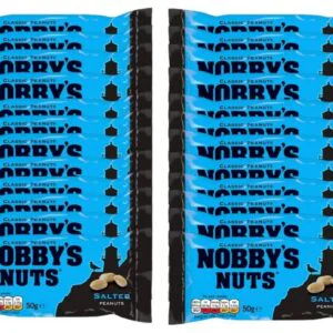 Nobbys Nuts Salted Card 50g - Pack of 24