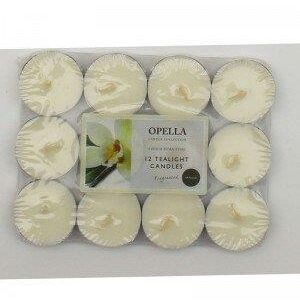 Opella Vanilla Tealight Candles 1 x 12