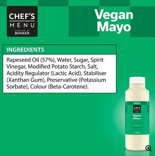 Chef's Menu Vegan Mayo 1 litre - Image 2