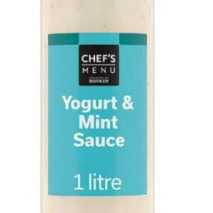 Chef's Menu Yogurt & Mint Sauce 1 Litre