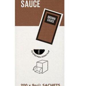 Lichfields Brown Sauce Sachets 200 x 9g