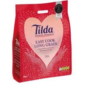 Tilda Easy Cook Long Grain Rice 5kg