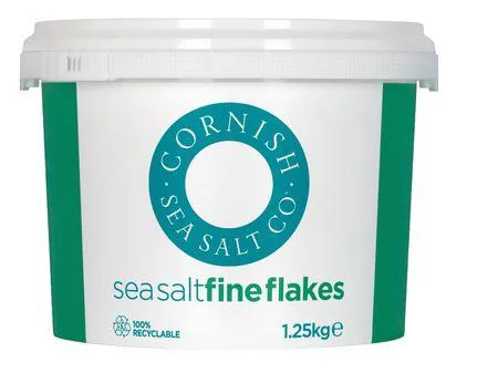 Cornish Sea Salt Fine Flakes 1.25kg