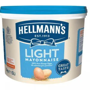 Hellmann's Light Mayonnaise 5 Litre Tub