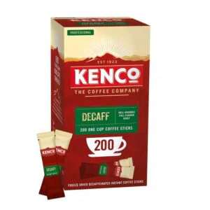 Kenco Decaffeinated Freeze Dried Instant Coffee Sticks 1.8g, Pack of 200