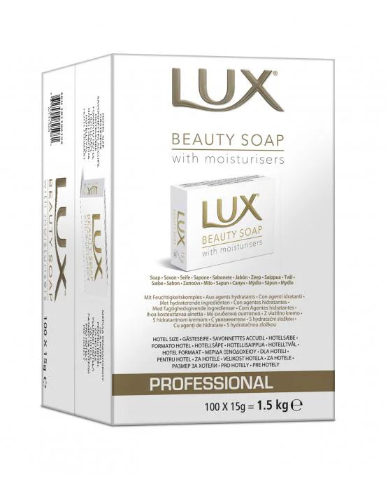 Lux Professional Beauty Soap Individually Boxed 15g - Box of 100