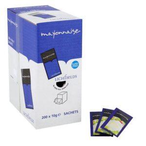 Lichfields Mayonnaise Sachets 9g - Box of 200