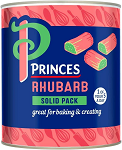 princes rhubarb solid pack 2.82kg