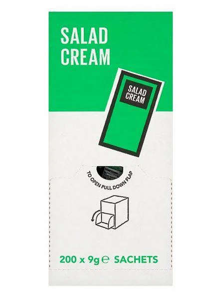 Lichfields Salad Cream 200 x 9g